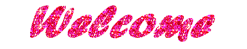 Sparkling Pink Welcome Graphic for Myspace Coolgraphic.org